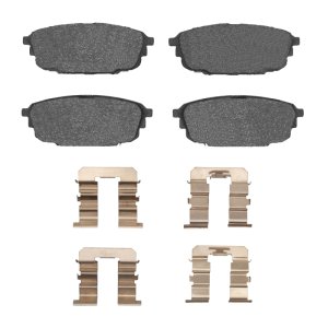 Mazda Protege5 Brake Pads - Rear - R1 Concepts - Optimum OE - `01-`03